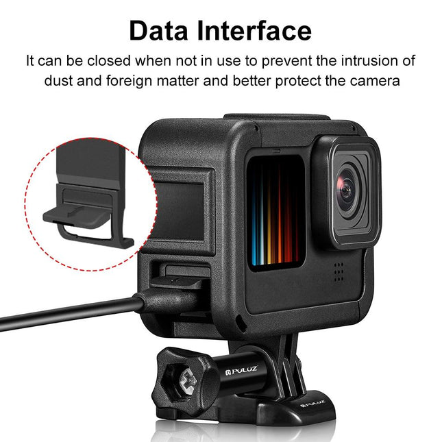 Expandable Cage With Side Cover For Gopro Hero 9-12