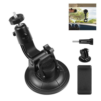 Universal Car Phone Mount With Suction Cup And Tripod Adapter