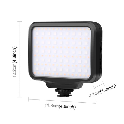 Handheld On-Camera Led Light With 2500-9900K & Rgb Fill For Photography