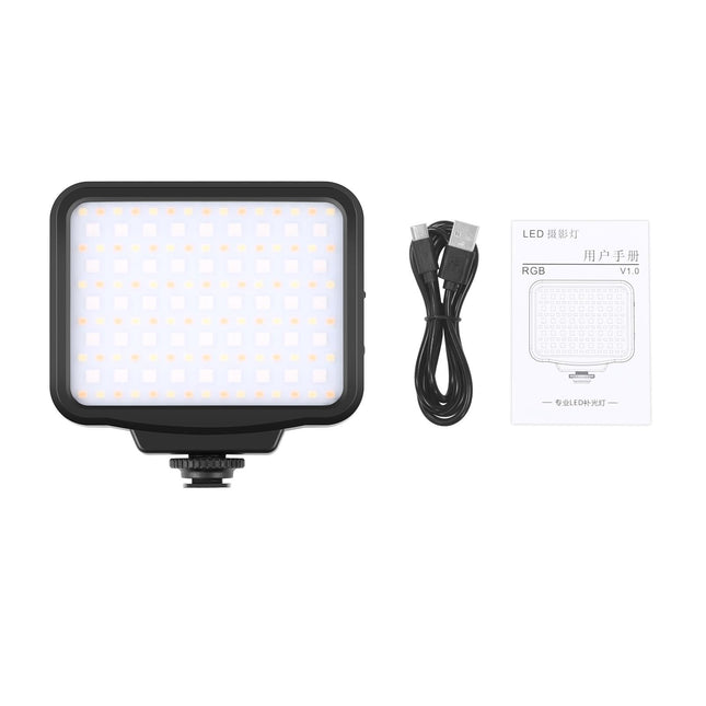 Handheld On-Camera Led Light With 2500-9900K & Rgb Fill For Photography