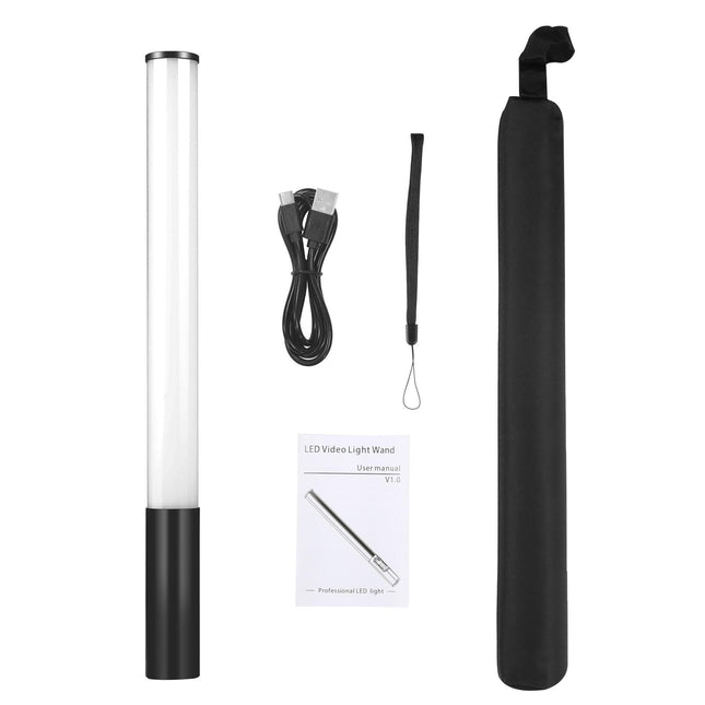 Handheld Rgb Beauty Fill Light - Metal Body 2500-9000K