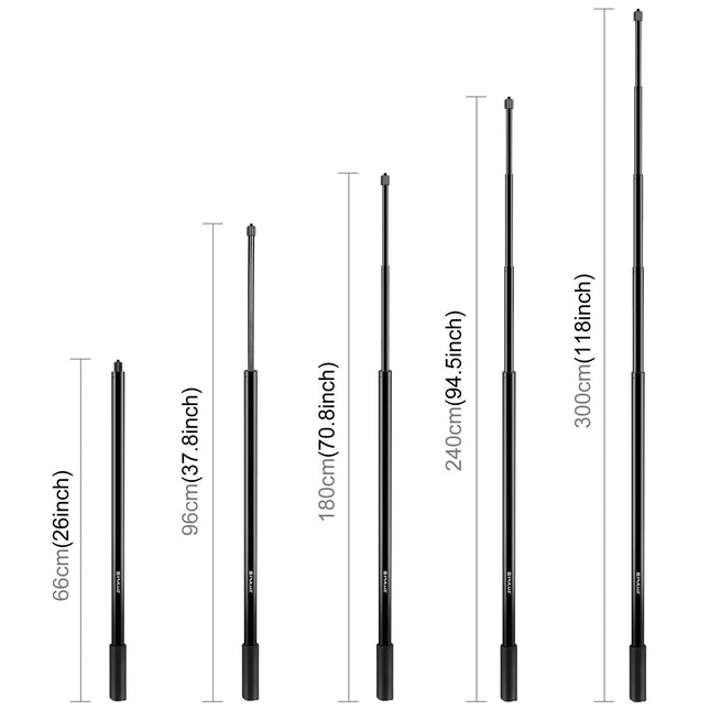 3M Metal Selfie Stick For Insta360 One Rs X2-X4