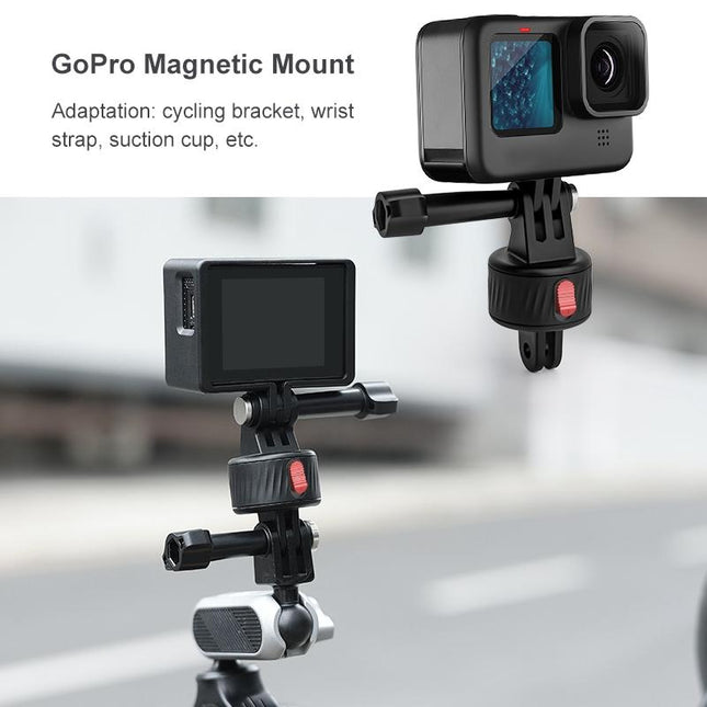 Magnetic Base Action Camera Adapter For Gopro And Action Cameras