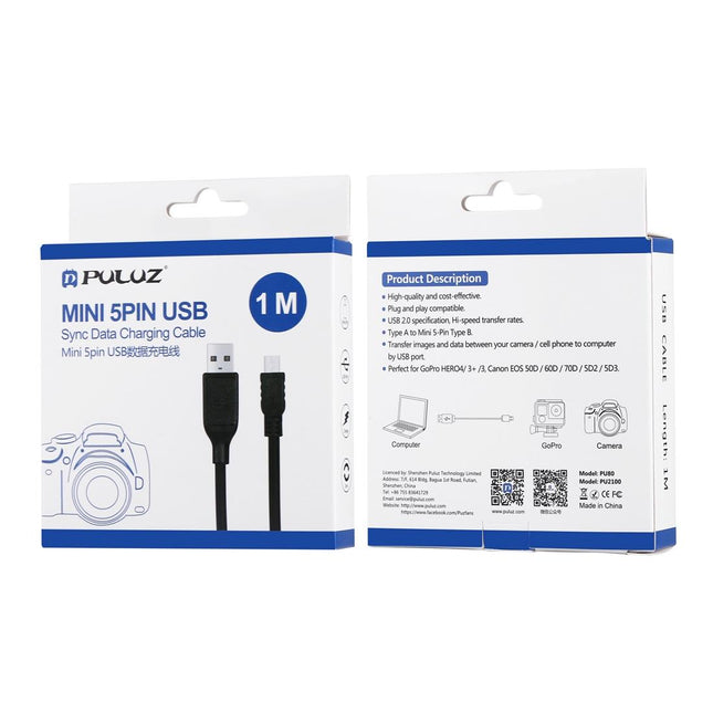 1.5M Usb Sync Cable For Gopro Hero4 / 3 / 3 - Data & Charging