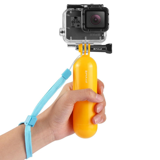 Universal Floating Handle For Action Cameras With Strap