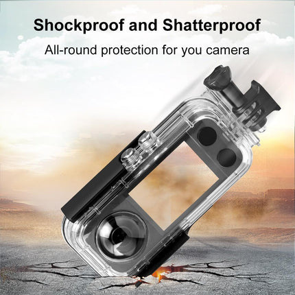 Waterproof Housing For Insta360 X3 - 30M Depth