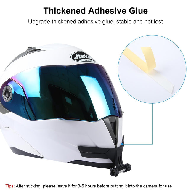 Motorcycle Helmet Chin Mount For Bending Action Camera