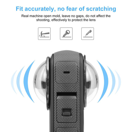Optical Glass Lens Guard For Insta360 X3 - Protective Cover