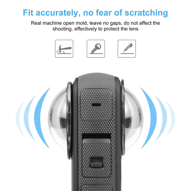 Optical Glass Lens Guard For Insta360 X3 - Protective Cover