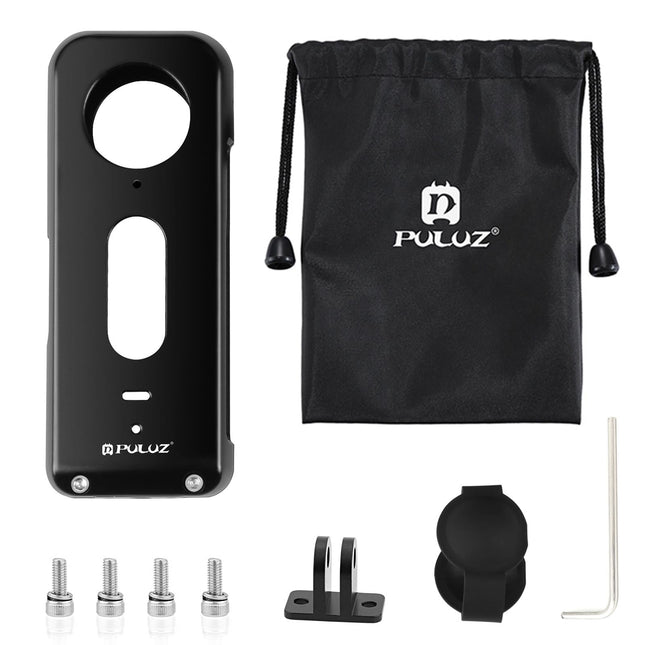 Metal Protective Cage For Insta360 X3 With Silicone Lens Cover