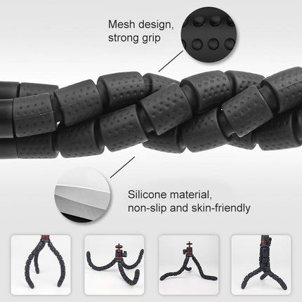 Flexible Mini Octopus Tripod With Remote For Slr Gopro Cellphone