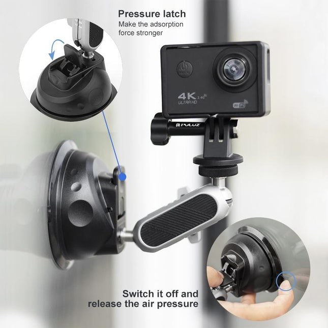 Universal Car Phone Mount With Suction Cup Arm