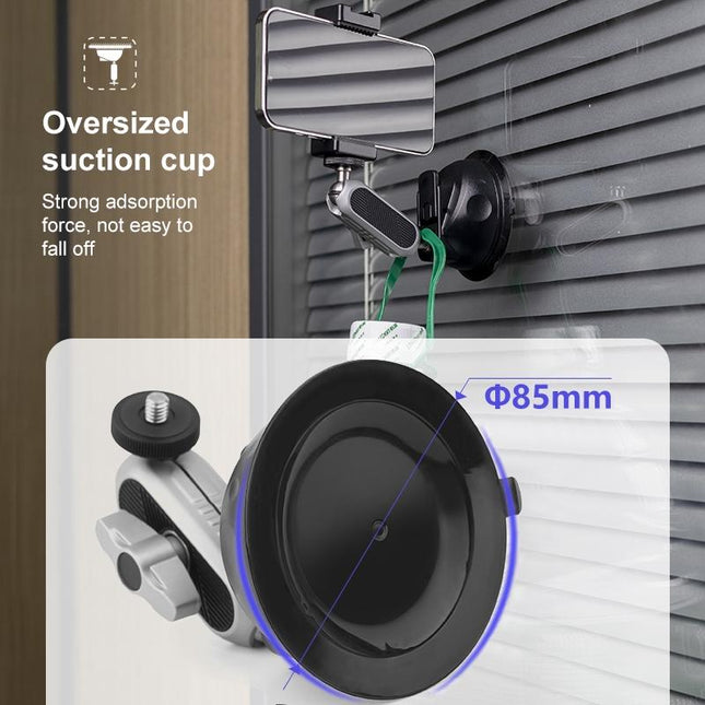 Universal Car Phone Mount With Suction Cup Arm