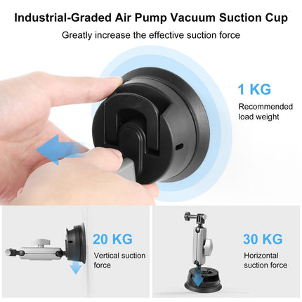 Suction Cup Arm Mount With Adapter And Screw