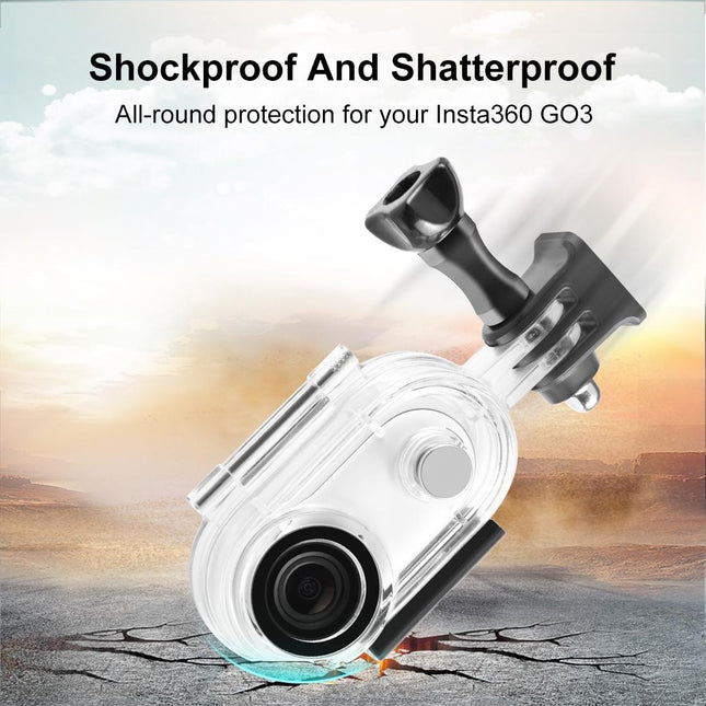 Insta360 Go 3 Waterproof Housing With Base Adapter
