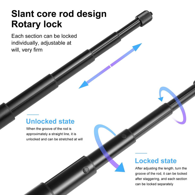Insta360 X3 / X4 Rotary Handle Monopod