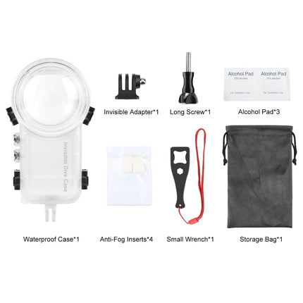 Waterproof Dive Case For Insta360 X3 - 50M Depth