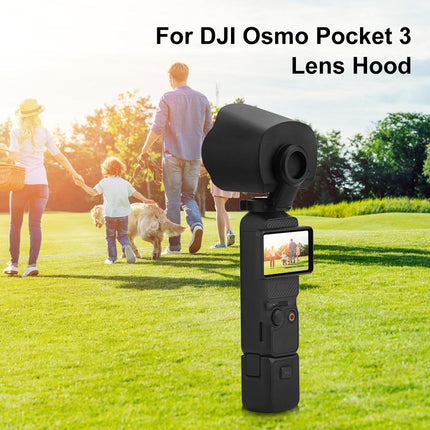 3-In-1 Lens Hood For Dji Pocket - Protective Cover