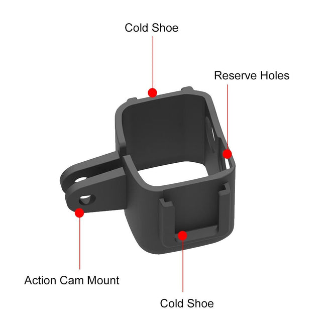 Expansion Bracket For Dji Pocket 3 - Compact Design