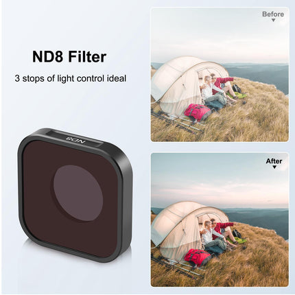 Compatible With Hero12 / 11 / 10 / 9 Gopro Action Camera Lens Filter