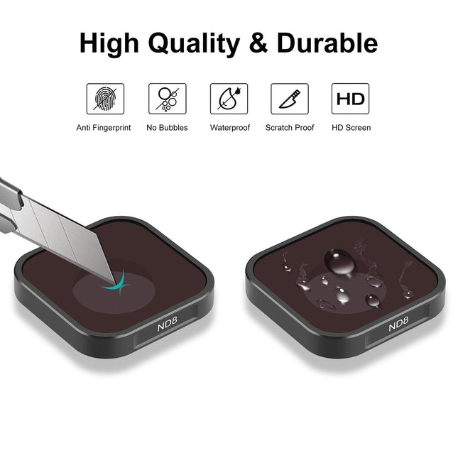 Action Camera Lens Filter For Gopro Hero12/11/10/9