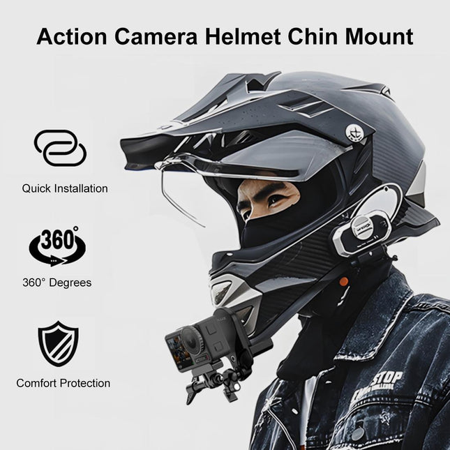 Universal Motorcycle Action Camera Mount For Gopro And Others