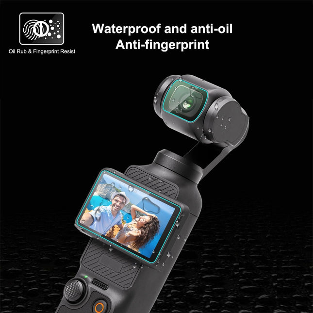 9H Tempered Glass Screen Protector For Hd Lens - 2.5D