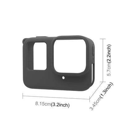Silicone Protective Case With Lens Cap For Insta360 Ace Pro