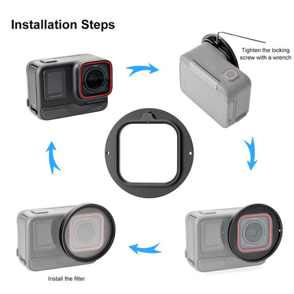 52Mm Uv Lens With Cover For Insta360 Ace Pro