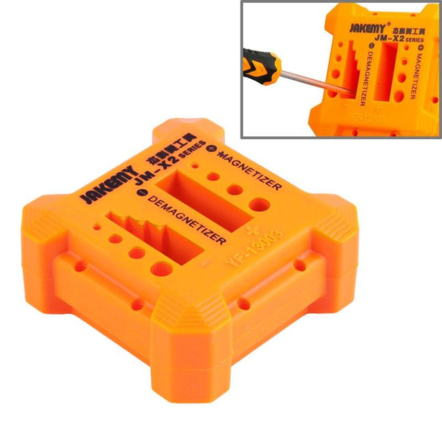 Medium-Sized Jakemy Magnetizer / Demagnetizer With Screwdriver Holes