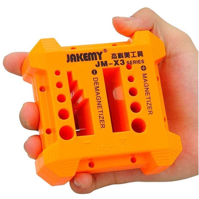 Large Magnetizer / Demagnetizer With Screwdriver Holes