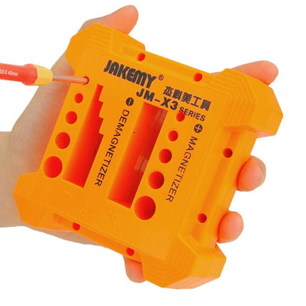 Large Magnetizer / Demagnetizer With Screwdriver Holes