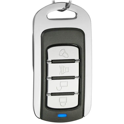 4-Button Metal Remote For Car Garage Door - 315Mhz