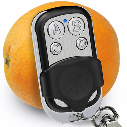4-Button Metal Wireless Remote Control - 433Mhz