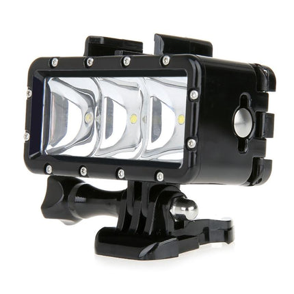 Waterproof Action Camera Light For Gopro Hero12 - 30M 300Lm