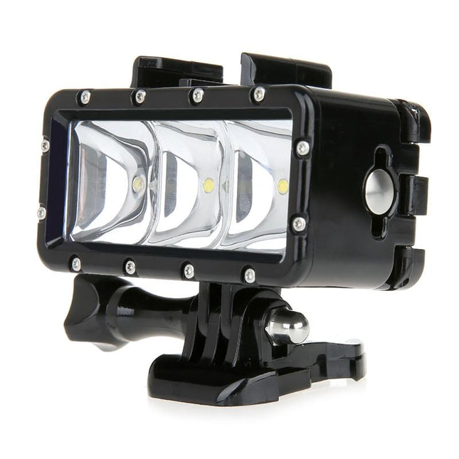 Waterproof Action Camera Light For Gopro Hero12 - 30M 300Lm