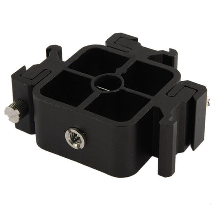 Triple Hot Shoe Mount Adapter For Flash And Light Stands