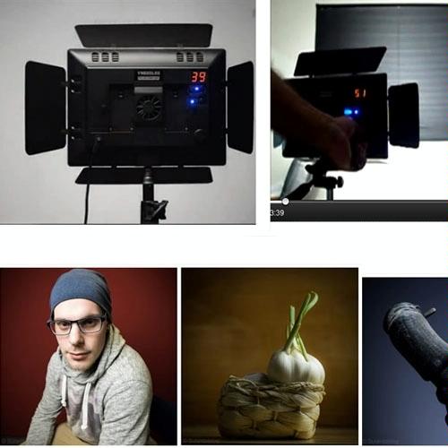 Adjustable 600 Led Video Light For Canon / Nikon / Sony Dslr - Yn600L