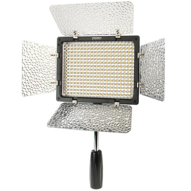 Pro Led Video Light For Dslr / Camcorder - 300 Leds - Black