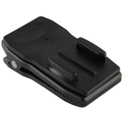 360 Degree Quick Release Backpack Hat Clip For Action Cameras