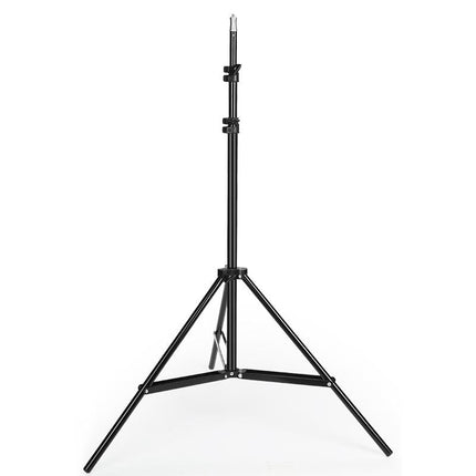 Professional Aluminum Lighting Stand For Studio Flash - 68-200Cm Height Black