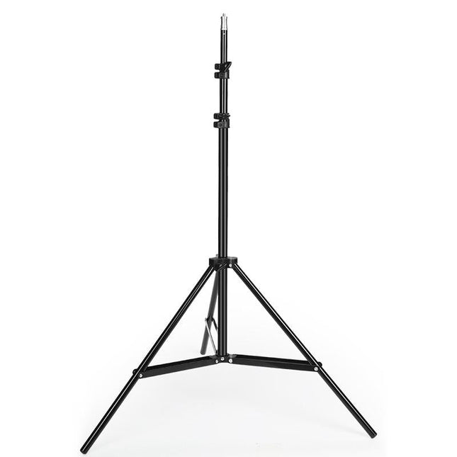 Professional Aluminum Lighting Stand For Studio Flash - 68-200Cm Height Black
