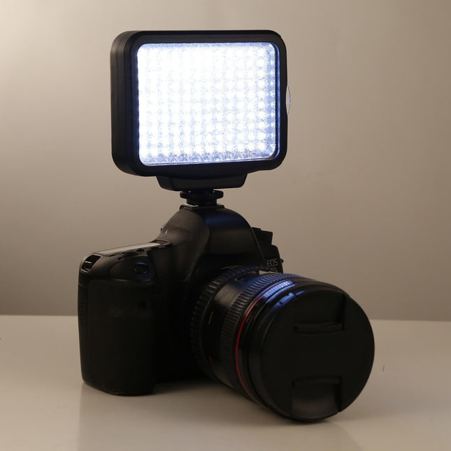 120 Led Video Light With Soft Sheets Yellow Filter And Sony Np-F770 / 750 Battery