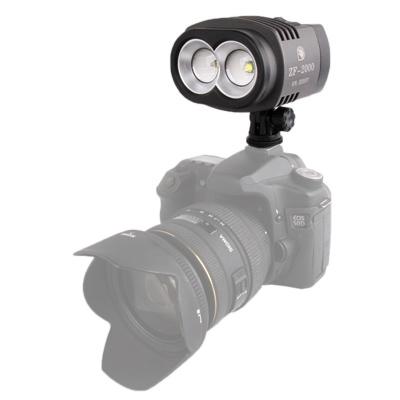 2 Led Video Light For Camera / Camcorder - Zf-2000