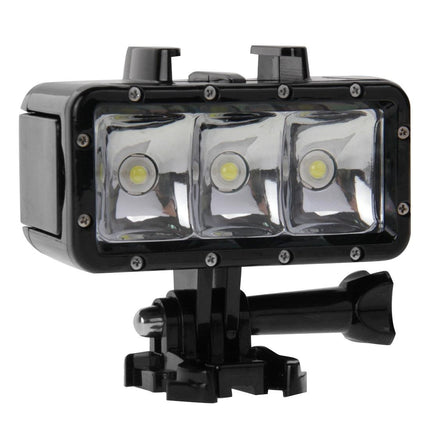 Waterproof Video Light For Action Cameras - 3 Modes