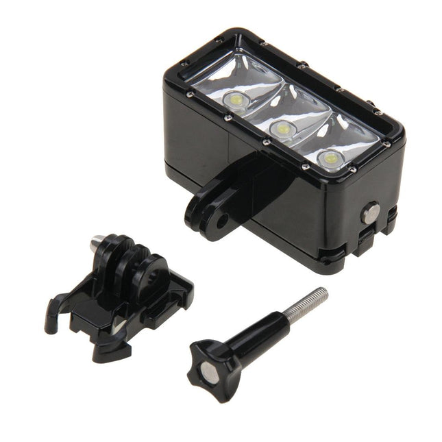 Waterproof Video Light For Action Cameras - 3 Modes