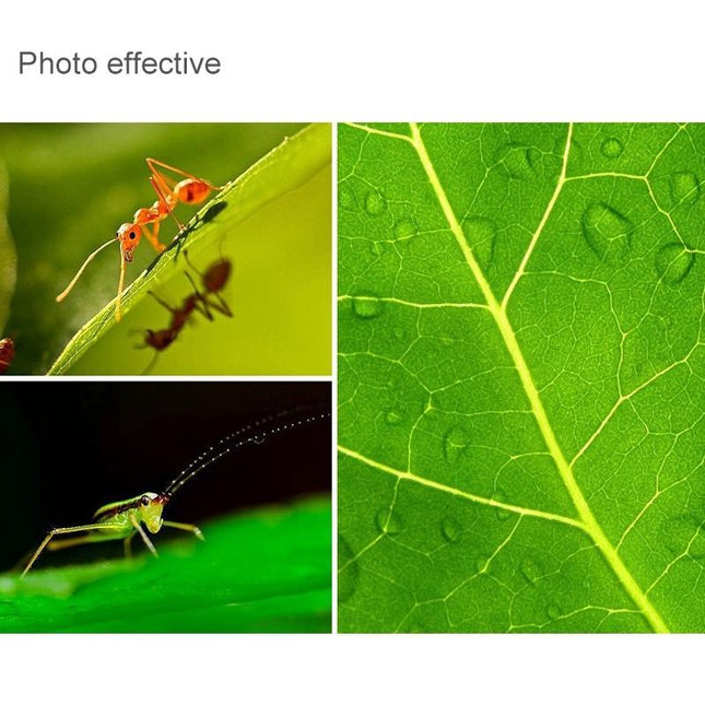 58Mm Close Up Lens Filter Set For Gopro Hero3 - 6-In-1 Macro Adapter Ring