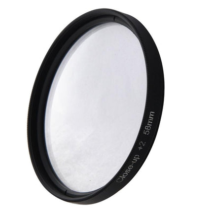 58Mm Close Up Lens Filter Set For Gopro Hero3 - 6-In-1 Macro Adapter Ring