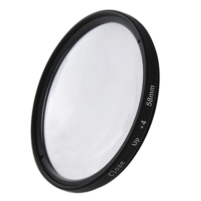 58Mm Close Up Lens Filter Set For Gopro Hero3 - 6-In-1 Macro Adapter Ring