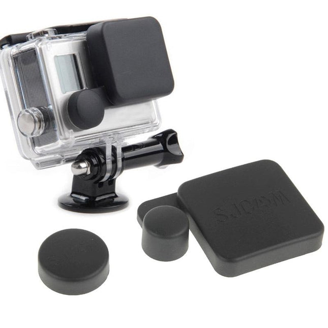 Sport Camera Lens Cap And Housing Cover Set